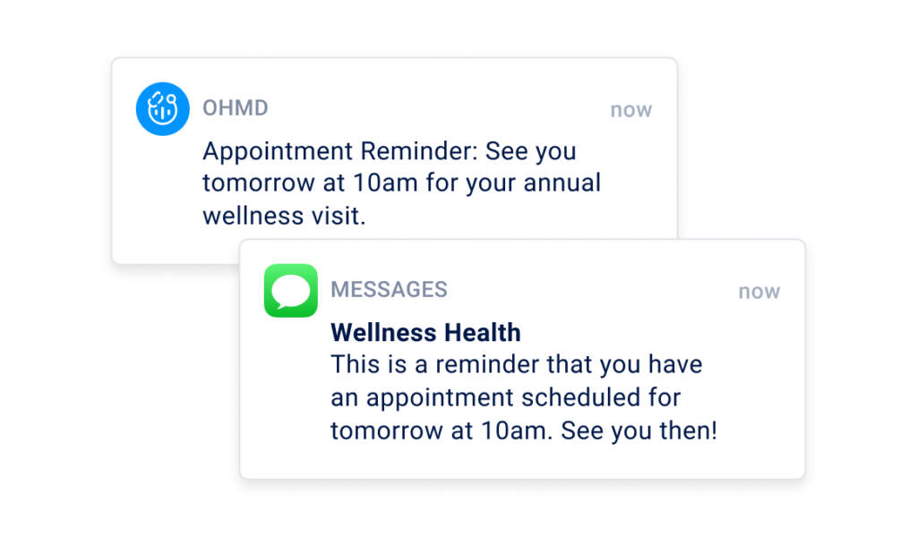 Appointment Reminder Text Sample