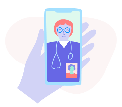 Telehealth illustration