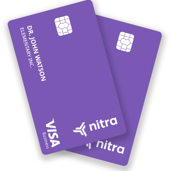 The Nitra card can save you money on purchases for your healthcare practice