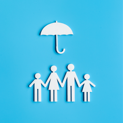 Graphic illustrating patient-family communication indicating that SMS can be used for keeping the family informed